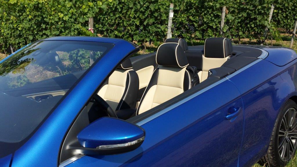 VW EOS  Exklusive Rising Blue metallic